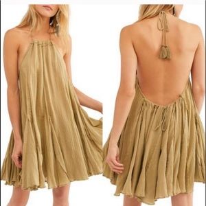 Free people catching rays tunic mini dress